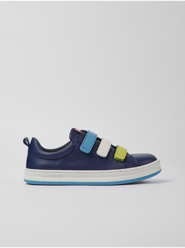 Camper Dark Blue Boys' Leather Camper Sneakers - Boys