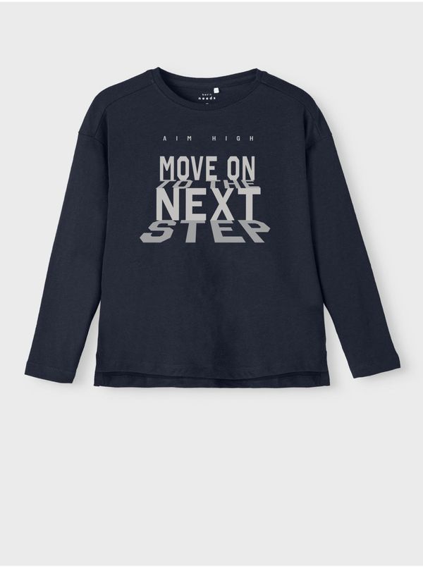 name it Dark blue boys long sleeve t-shirt name it Vob - Boys