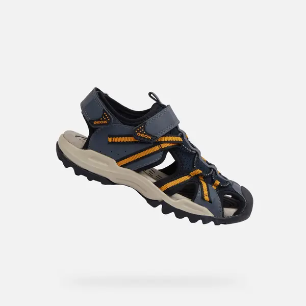 GEOX Dark blue boys' sandals Geox Borealis - Boys