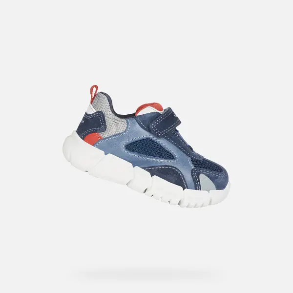 GEOX Dark blue boys' sneakers Geox Flexyper - Boys