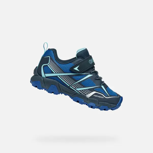 GEOX Dark blue boys' sneakers Geox Magnetar B ABX - Boys