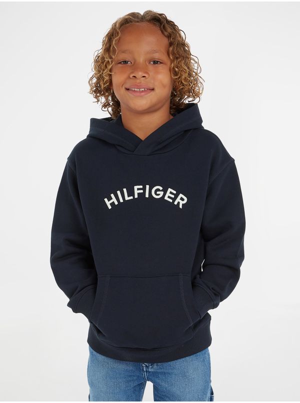 Tommy Hilfiger Dark blue boys' sweatshirt Tommy Hilfiger - Boys