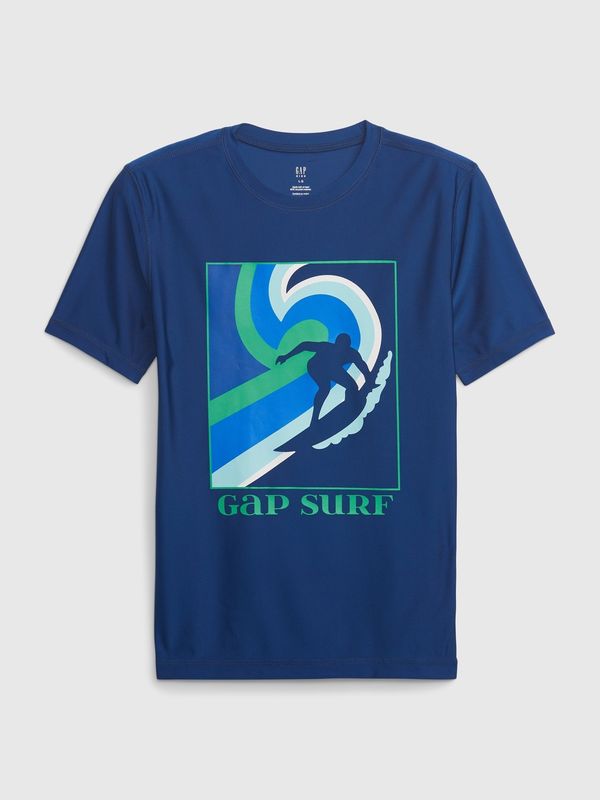 GAP Dark blue boys' swimming T-shirt GAP