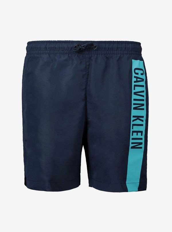 Calvin Klein Dark blue boys' swimsuit Medium Drawstring Calvin Klein Underwear - unisex