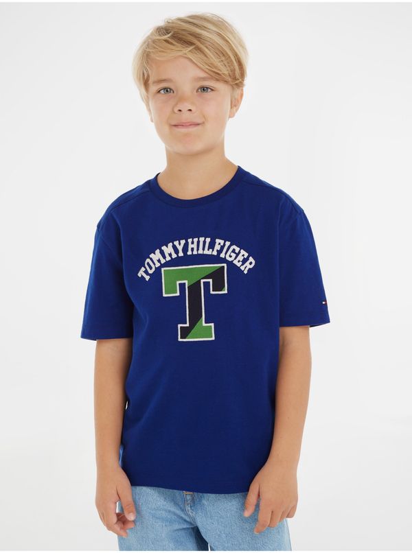 Tommy Hilfiger Dark blue boys T-shirt Tommy Hilfiger - Boys