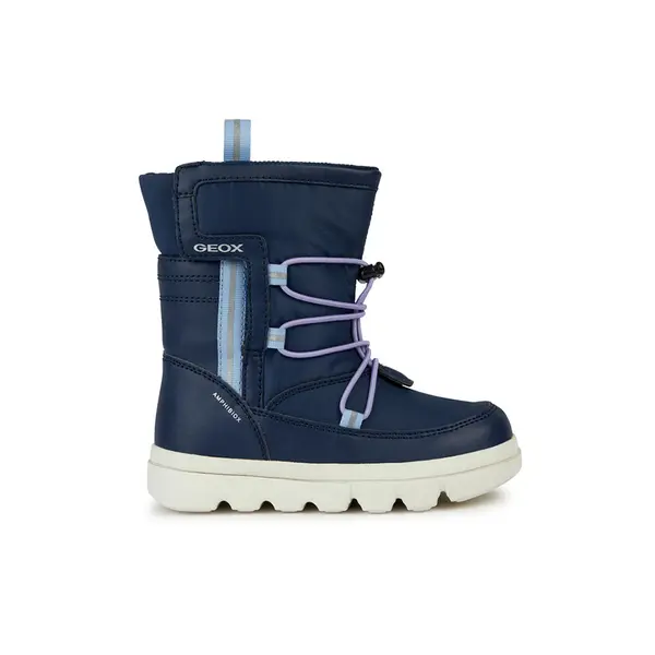 GEOX Dark Blue Girls Ankle Boots Geox Willaboom Abx - Girls