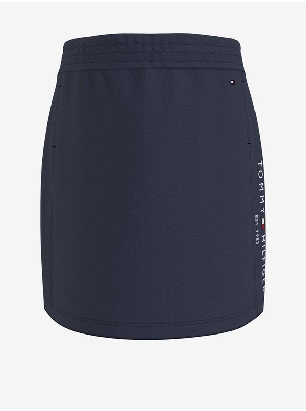 Tommy Hilfiger Dark blue girls' sweatpant skirt Tommy Hilfiger - Girls