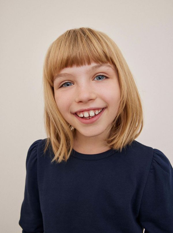 name it Dark blue girl's sweatshirt name it Nora - unisex