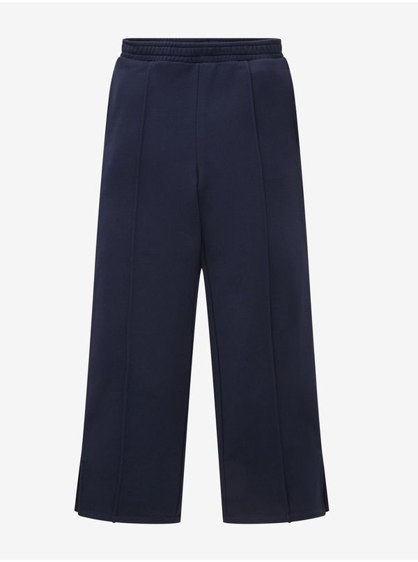 Tom Tailor Dark Blue Girls' Wide Sweatpants Tom Tailor - Girls