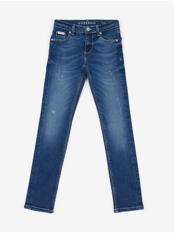 Guess Dark Blue Girly Skinny Fit Jeans Guess - Girls