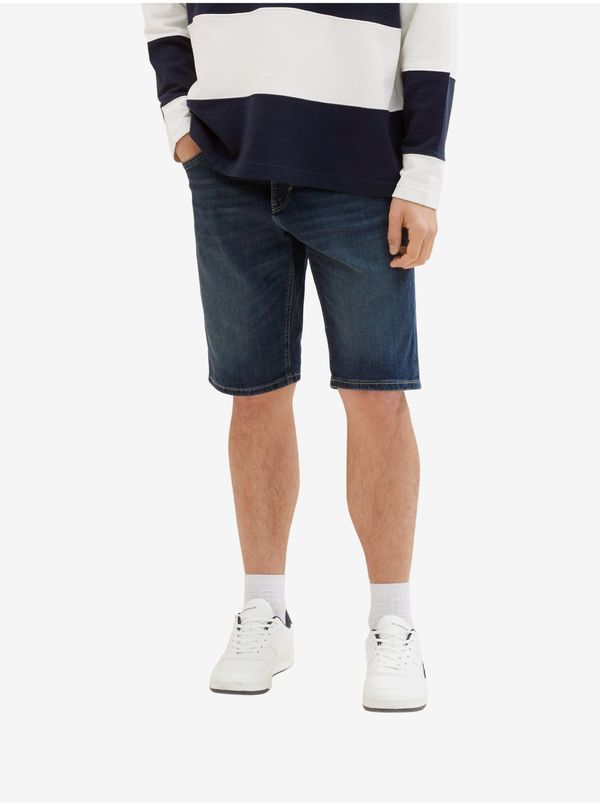 Tom Tailor Dark blue men's denim shorts Tom Tailor - Men's