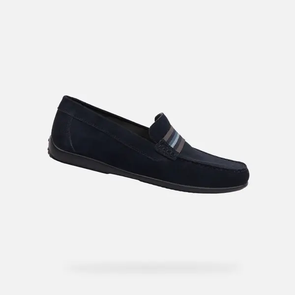 GEOX Dark blue men's loafers Geox Ascanio - Men's