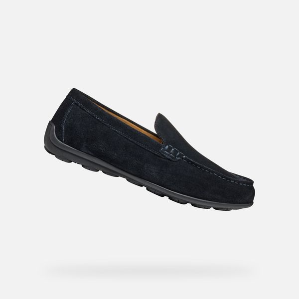 GEOX Dark blue men's moccasins Geox Spherica EC16 - Men's