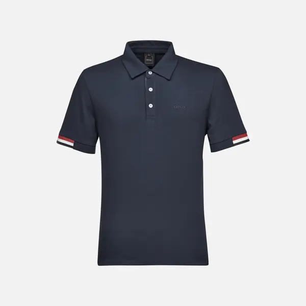 GEOX Dark blue men's polo shirt Geox - Men's