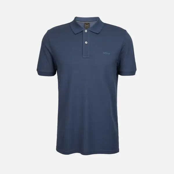 GEOX Dark Blue Men's Polox Polo T-Shirt - Men's