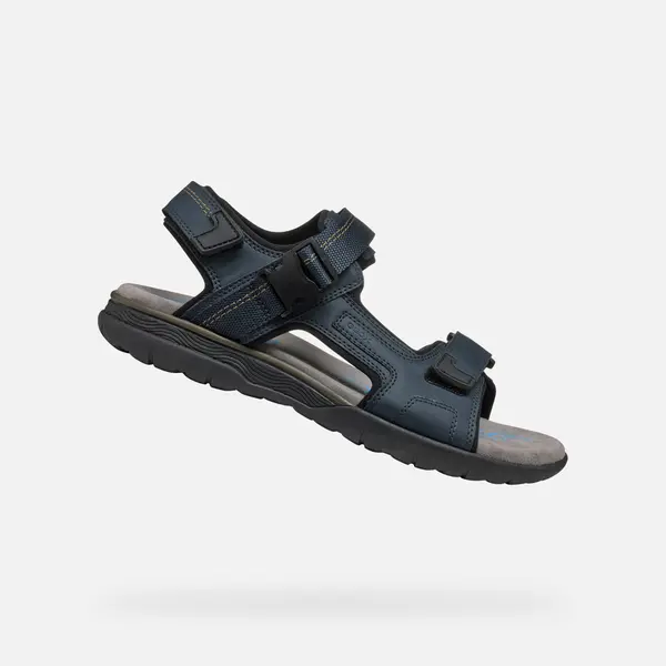 GEOX Dark blue men's sandals Geox Spherica EC5 - Men