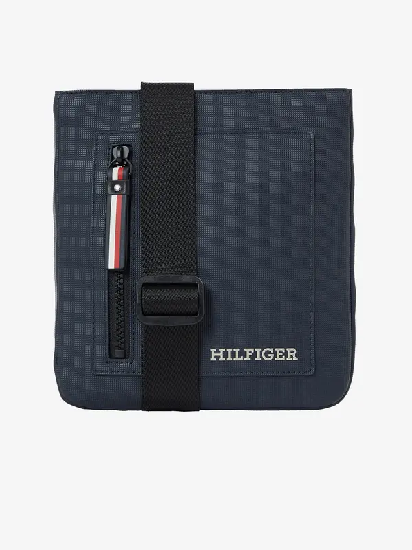 Tommy Hilfiger Dark Blue Men's Shoulder Bag Tommy Hilfiger Pique Mini Crossover