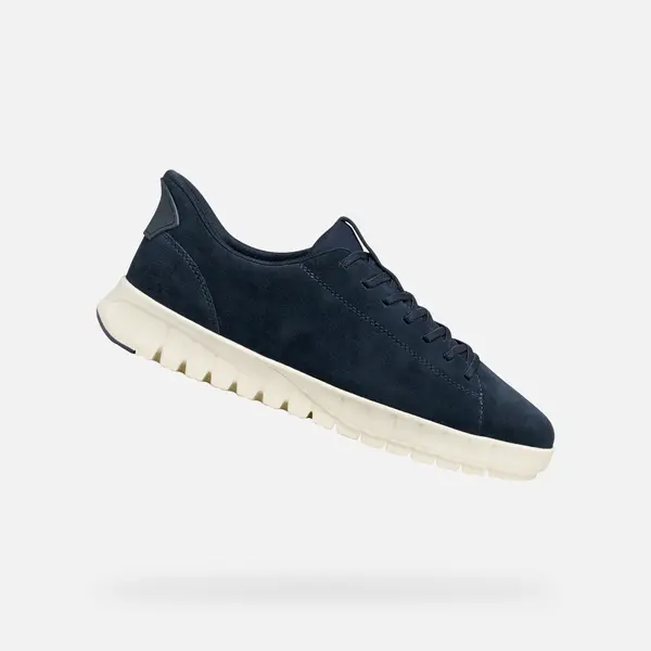 GEOX Dark blue men's sneakers Geox Flextride Plus - Men