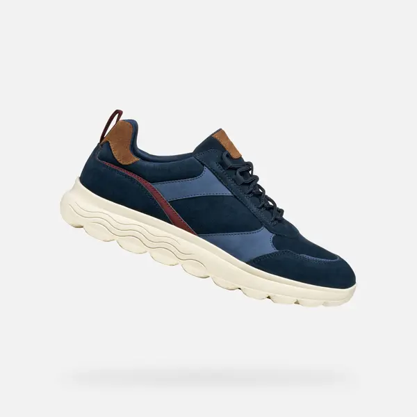 GEOX Dark blue men's sneakers Geox Spherica - Men