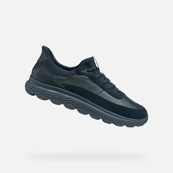 GEOX Dark blue men's sneakers Geox Spherica Plus - Men's