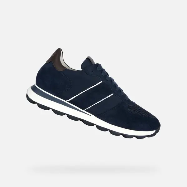 GEOX Dark blue men's sneakers Geox Spherica Vseries - Men