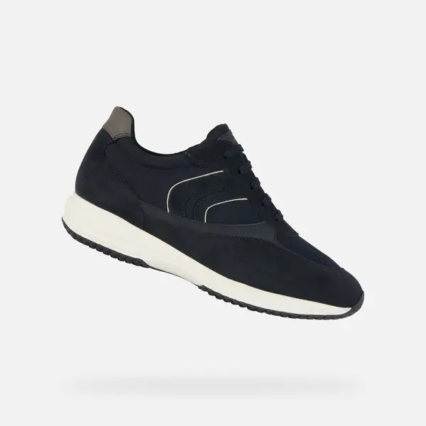 GEOX Dark blue men's sneakers Geox Uomo happy - Men's