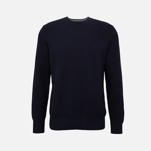 GEOX Dark blue men's sweater Geox Knit - Men