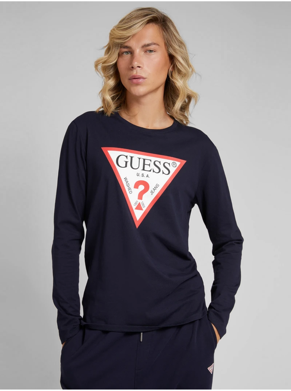 Guess Dark blue men's T-shirt Guess - Men