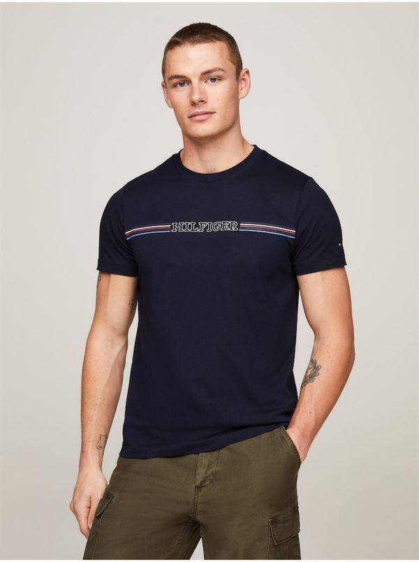 Tommy Hilfiger Dark blue men's T-shirt Tommy Hilfiger - Men