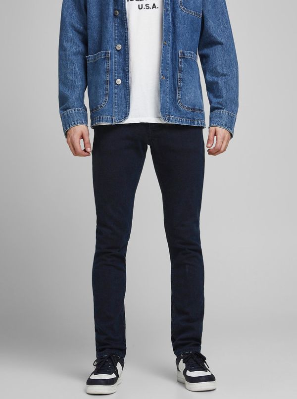 Jack & Jones Dark Blue Slim Fit Jeans Jack & Jones Glenn - Men
