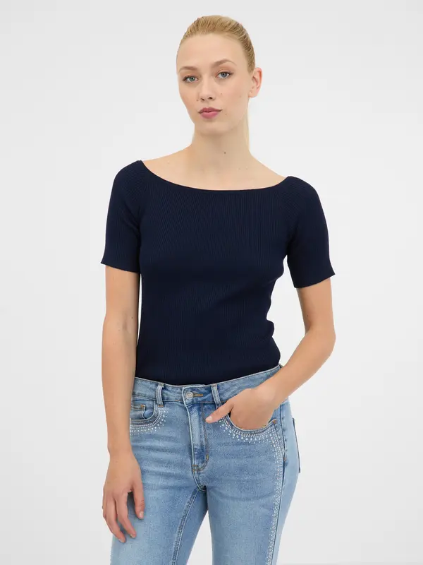 Orsay Dark blue t-shirt ORSAY - Women's