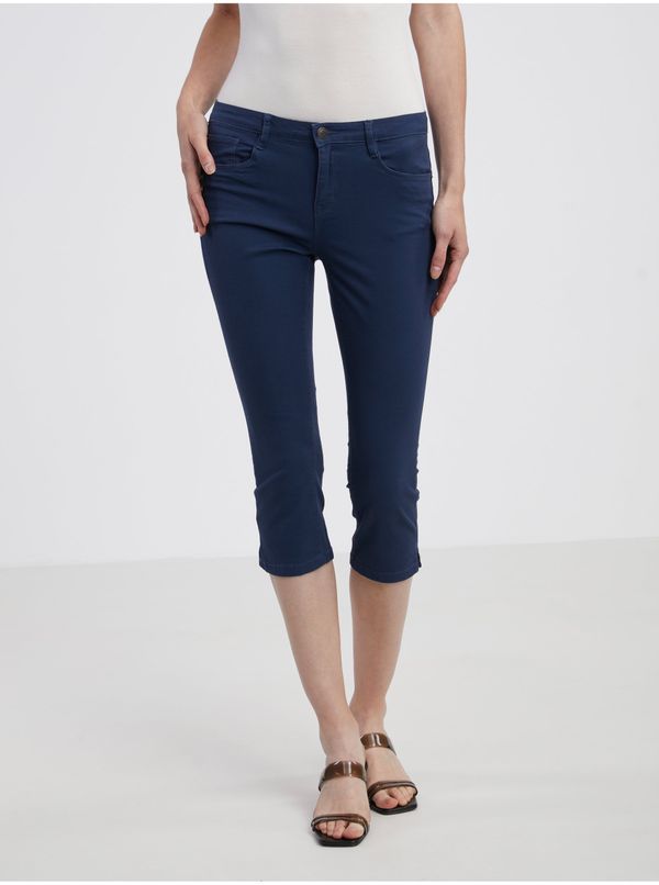 CAMAIEU Dark blue womens capri pants CAMAIEU - Ladies