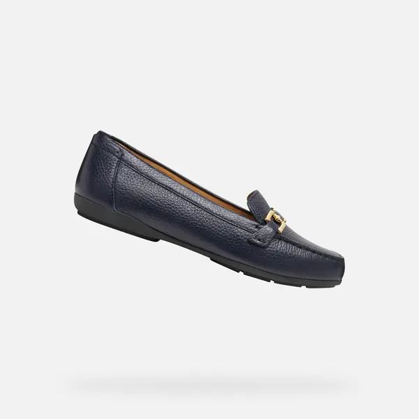 GEOX Dark Blue Women's Geox Annytah Loafers - Women's