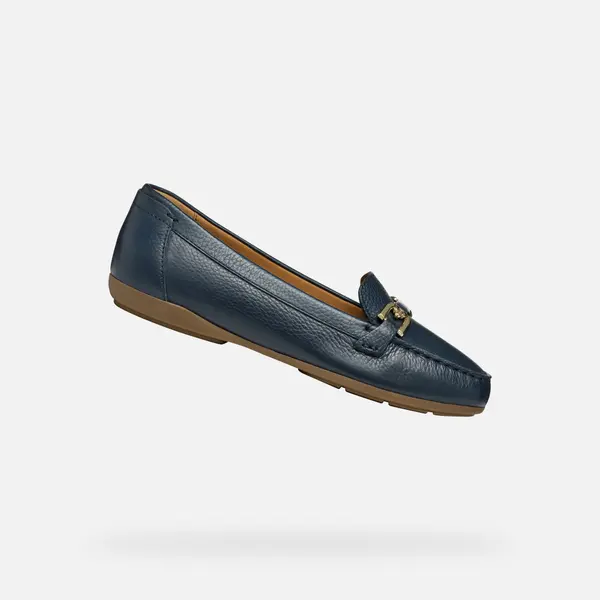 GEOX Dark blue women's moccasins Geox Annytah Moc - Women's