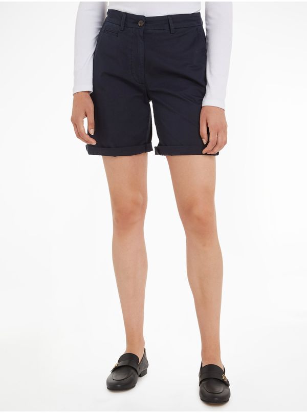 Tommy Hilfiger Dark blue Womens Shorts Tommy Hilfiger - Women