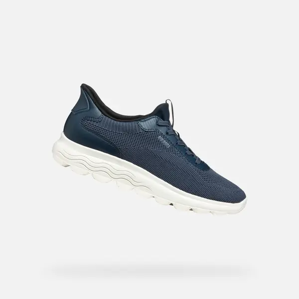 GEOX Dark blue women's sneakers Geox Spherica Plus - Women's