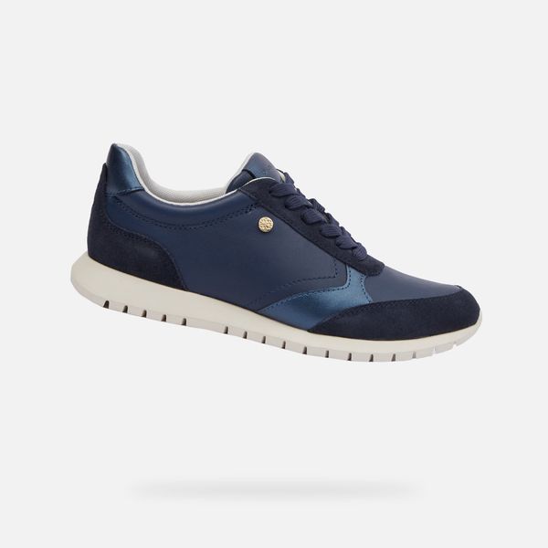 GEOX Dark blue women's sneakers Geox Sukie 2.0 - Women's