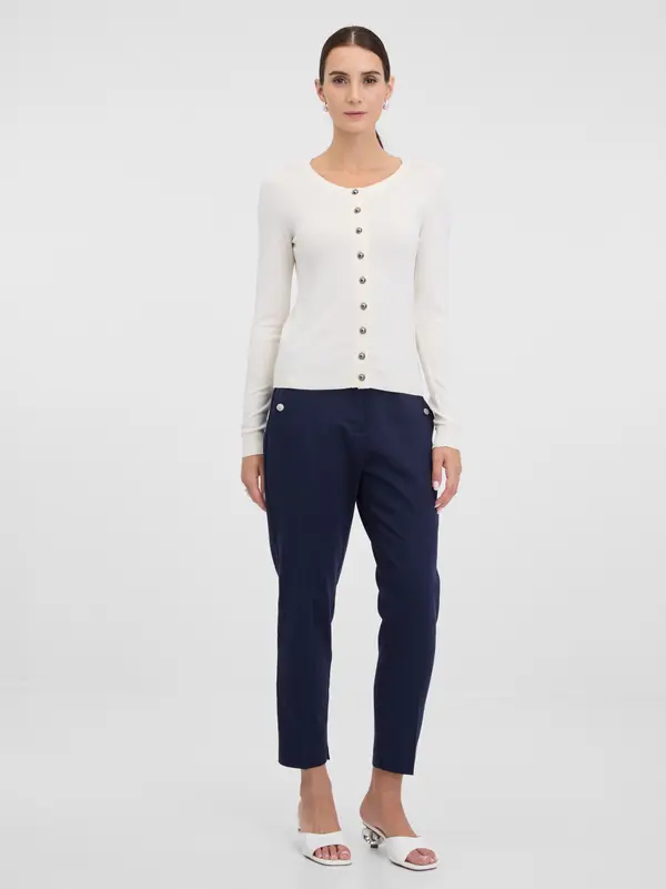 Orsay Dark blue women's trousers ORSAY - Women's