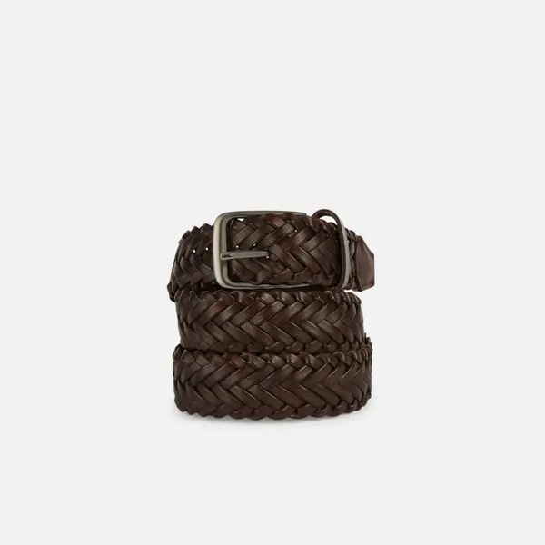 GEOX Dark brown men's belt Geox Belt - Men