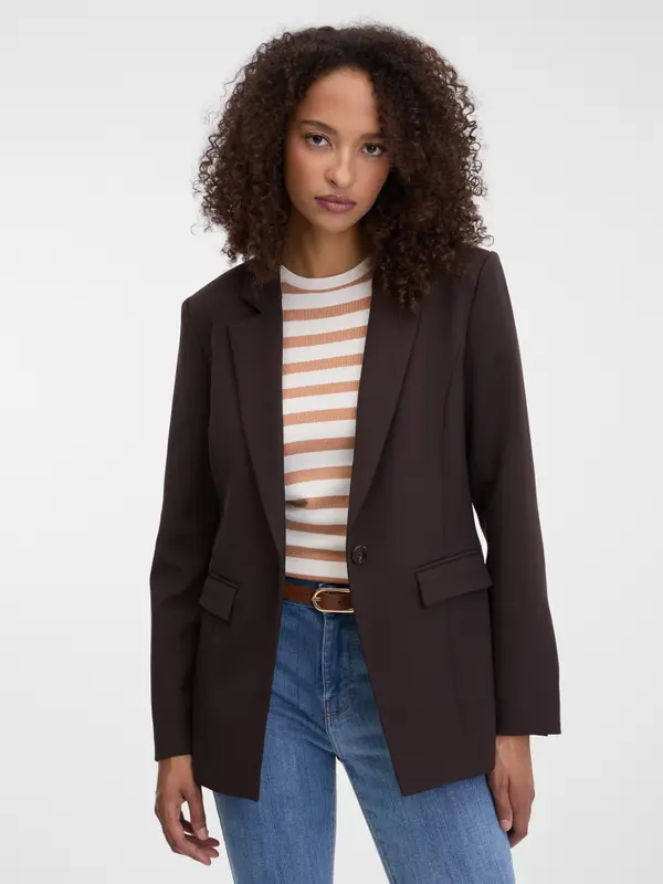 Orsay Dark brown women's blazer ORSAY - Women's