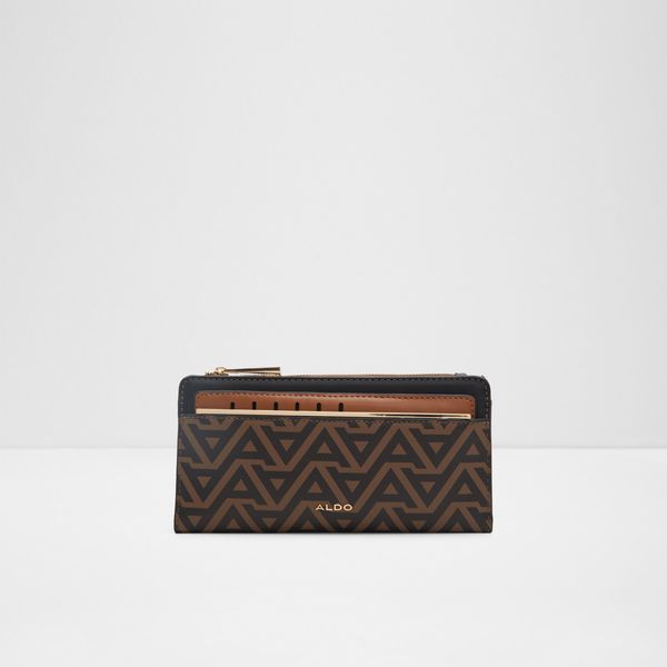 Aldo Dark brown women's patterned wallet ALDO Ocoissa