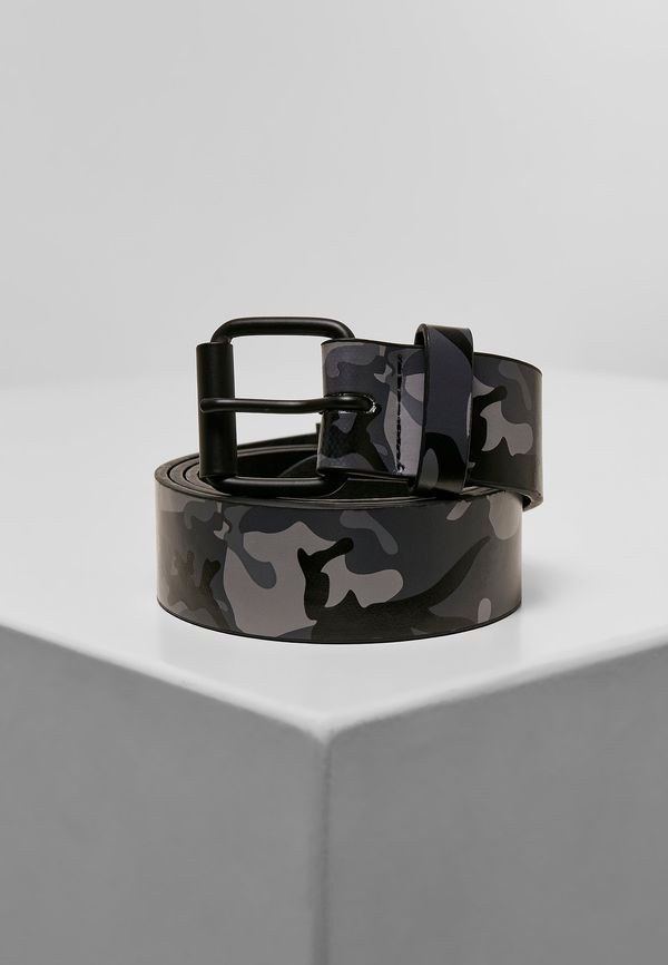 Urban Classics Dark camo strap made of synthetic leather