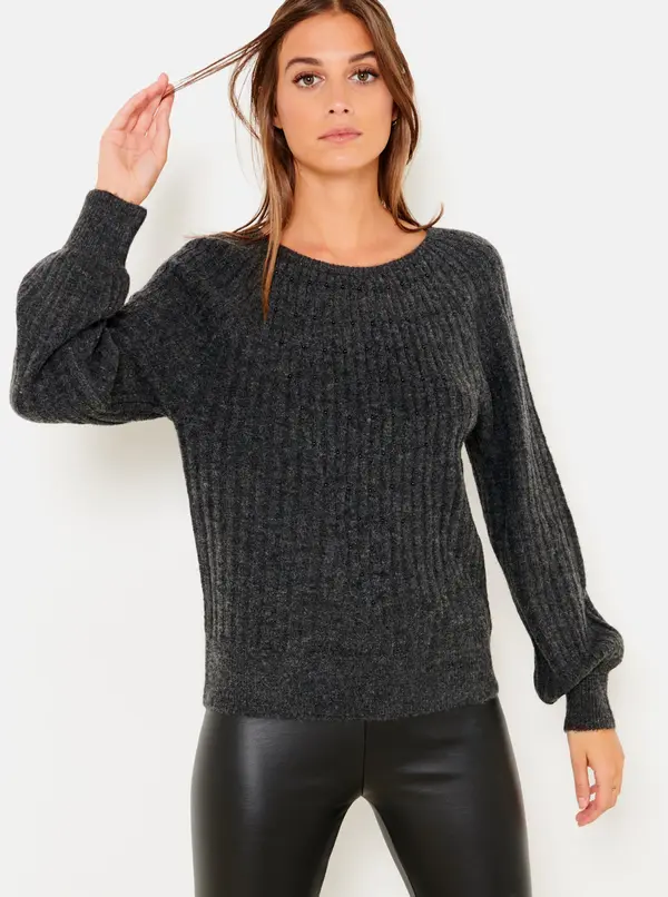 CAMAIEU Dark gray sweater CAMAIEU - Women