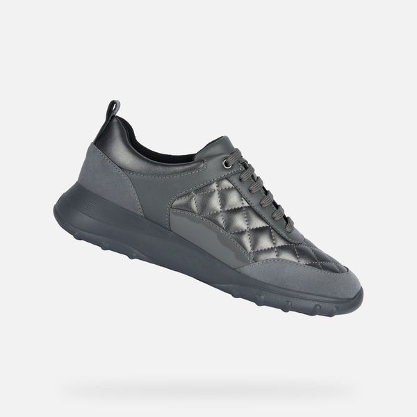 GEOX Dark gray women's sneakers Geox Alleniee - Women's