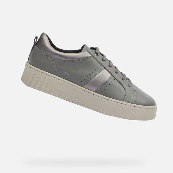 GEOX Dark gray women's sneakers Geox Skyley - Women's