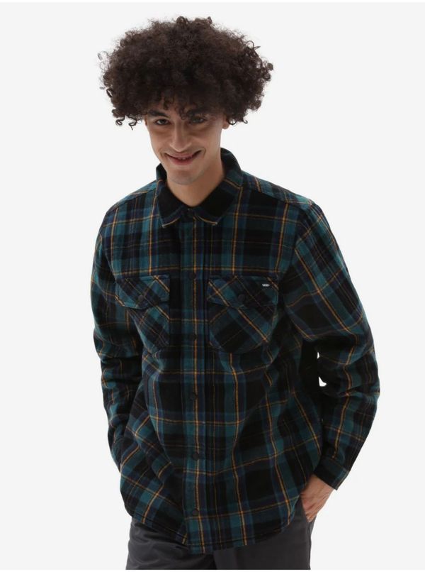 Vans Dark Green Men's Reversible Shirt Jacket VANS - Men