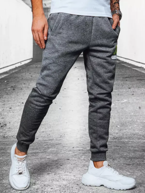 DStreet Dark Grey Men's Dstreet Sweatpants