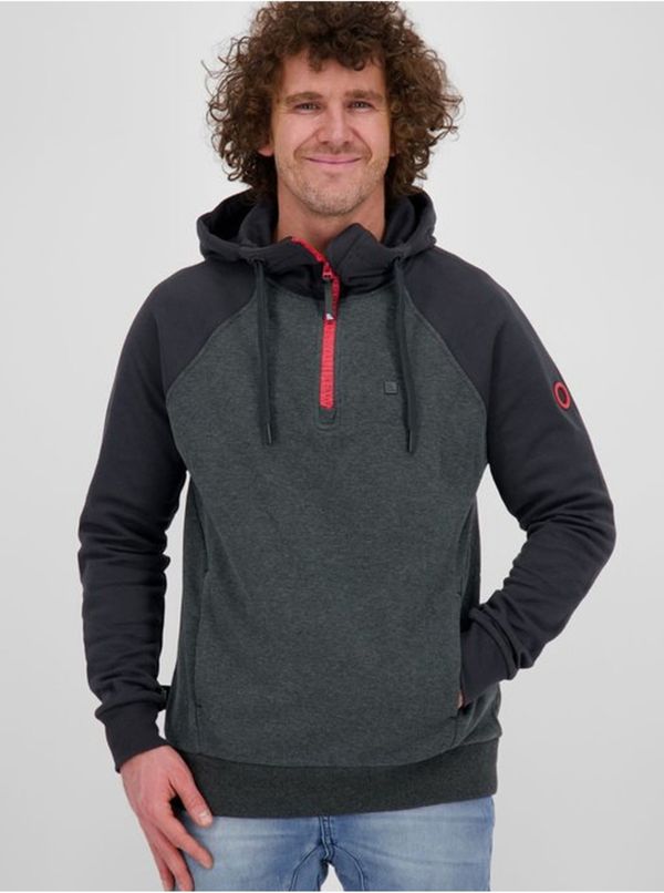 ALIFE AND KICKIN Dark grey men's hoodie Alife and Kickin - Men