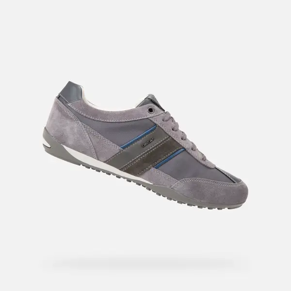 GEOX Dark grey men's sneakers Geox Wells - Men's