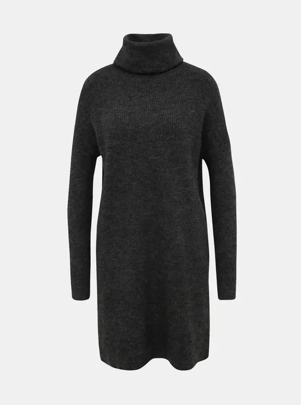 Only Dark grey sweater dress ONLY Jana